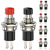 DIYhz Momentary Push Button Switch, 1A 250VAC SPST