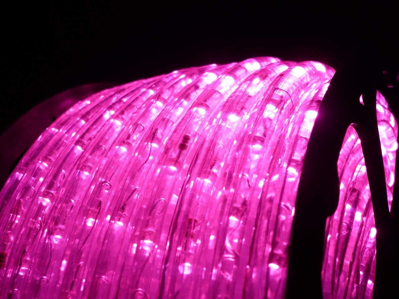 Pink rope lights