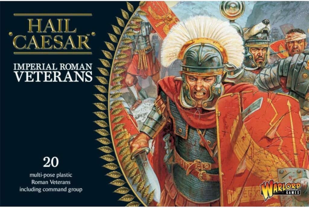 Warlord Games Imperial Romans Veterans - 28mm Scale Plastic Miniatures for Hail Caesar Highly Detailed Ancient Era Miniatures