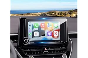 Coleya 2023 2024 2025 2026 Corolla Cross Screen Protector for Toyota Corolla Cross (L/LE/XLE/Hybrid S/Hybrid SE/Hybrid XSE) 8Inch Touchscreen,9H Tempered Glass 2025 Corolla Cross Hybrid Accessories 8"