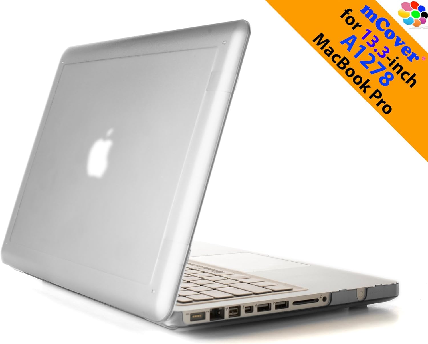 iPearl mCover Hard Shell Case with FREE keyboard cover for Model A1278 13.3-inch Regular display Aluminum Unibody MacBook Pro - CLEAR