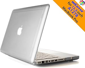 iPearl mCover Hard Shell Case with FREE keyboard cover for Model A1278 13.3-inch Regular display Aluminum Unibody MacBook Pro - CLEAR