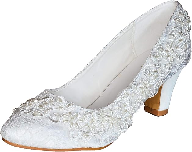 embellished bridal shoes