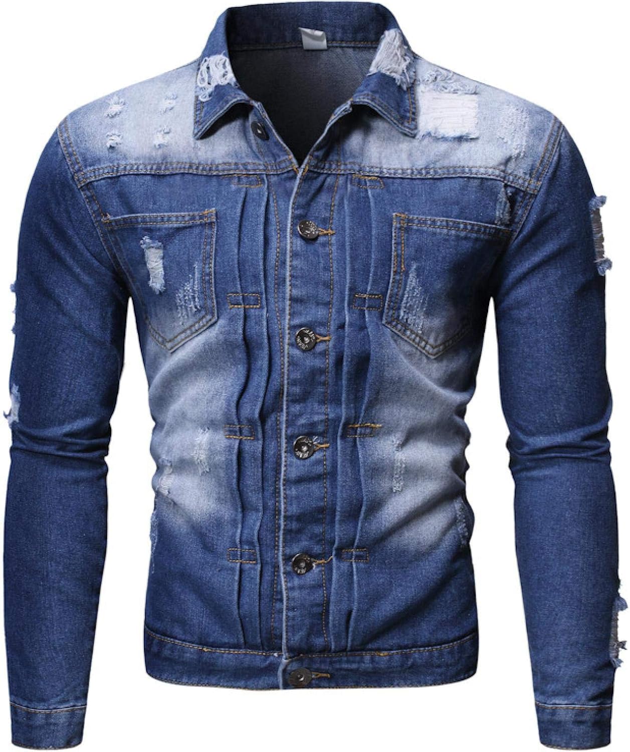 chaqueta de mezclilla hombre