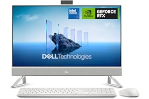 Dell 27 All-in-One Desktop ec27250-27-inch FHD Touch Display, Intel Core 7 Processor 150U, NVIDIA GeForce MX570A 2GB GDDR6 Gr