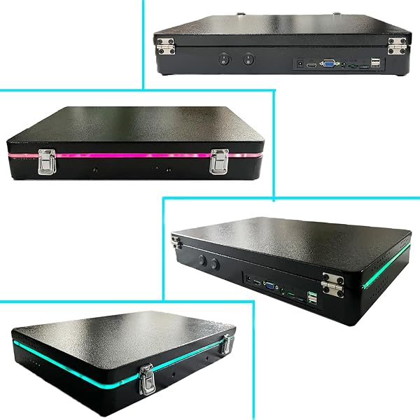 REGIISJOY 36800 IN 1 METAL BOX ARCADE GAME CONSOLE, 22-INCH HD SCREEN PORTABLE 3D WIFI PANDORAS BOX W88 PRO,RETRO VIDEO GAME MACHINE SEARCH HIDE SAVE LOAD PAUSE FUNCTION