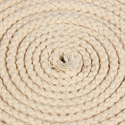 FASTROHY 2Pcs 10FT Diameter 3/16'' Round Cotton