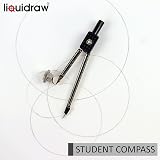 Liquidraw Metal Compass & Pencil Holder 11 cm for Maths Geometry view 3
