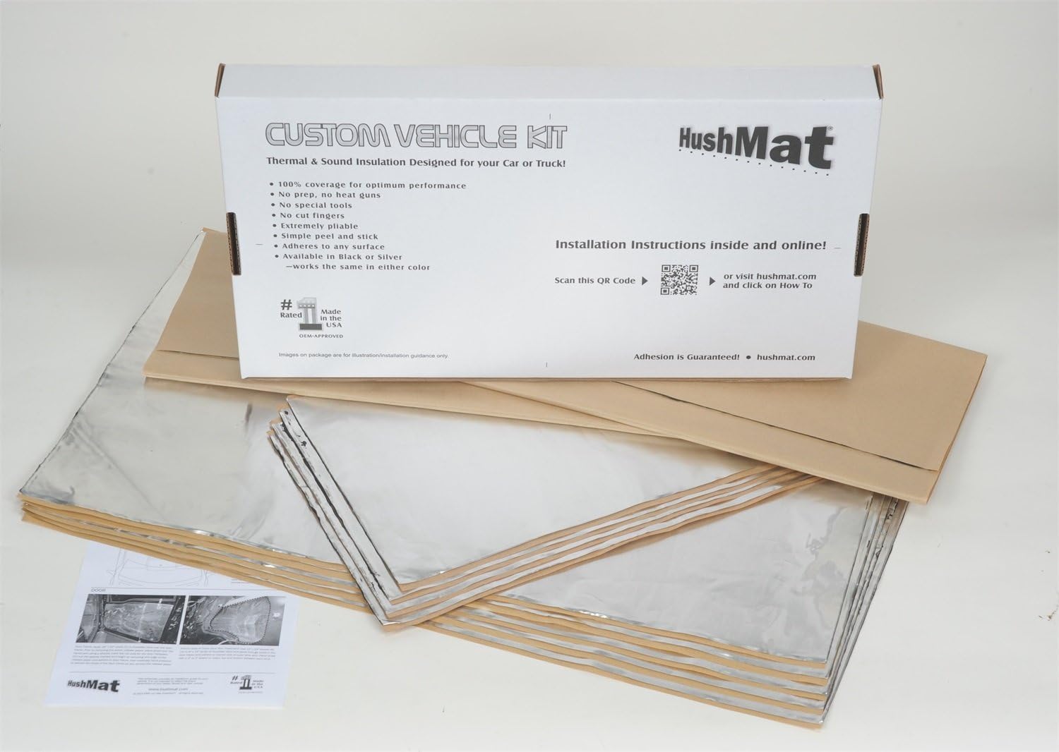HushMat66520 Sound and Thermal Insulation Kit (2007- Present Jeep Wrangler JK)