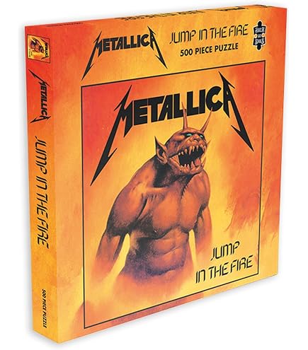 Amazon.com: Metallica Jump in The Fire (500 Piece Jigsaw Puzzle)