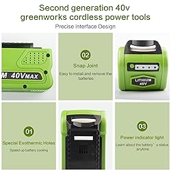Tree.NB 6.0Ah 40V Lithium Battery - Replacement for