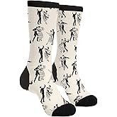 Unisex Fun Novelty Crazy Crew Socks Ballroom Dancing Dress Socks