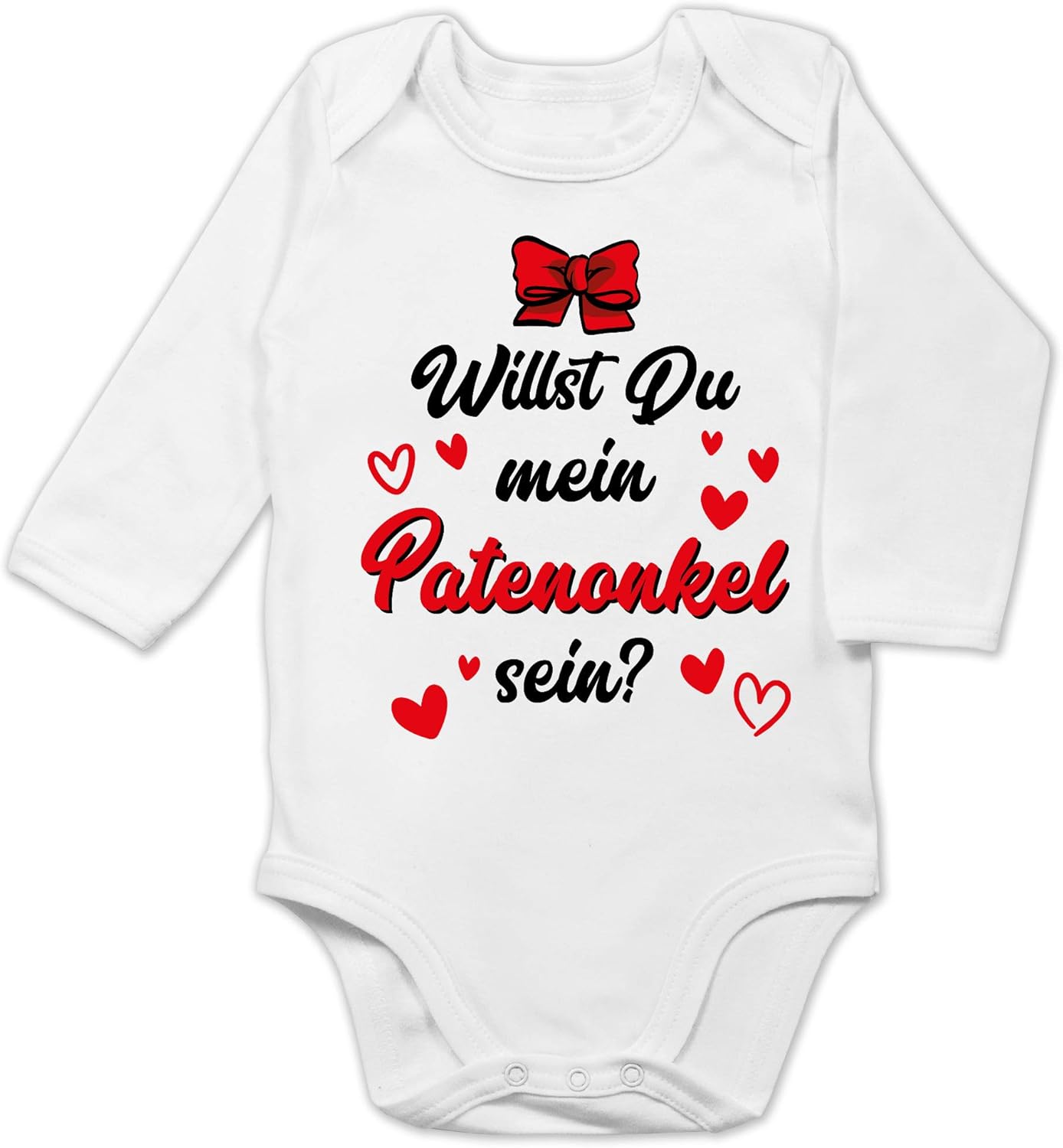 Shirtracer Statement Sprüche Baby Willst du Mein Patenonkel Sein