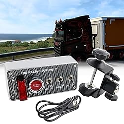 4 +1 Rocker Switch Panel for USB Simulator Racing
