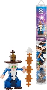 PLUS PLUS Building Blocks Toy Wizard 100 Pieces STEM Creative Learning