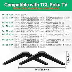 Rimous TV Stand Legs for TCL Roku TV Legs