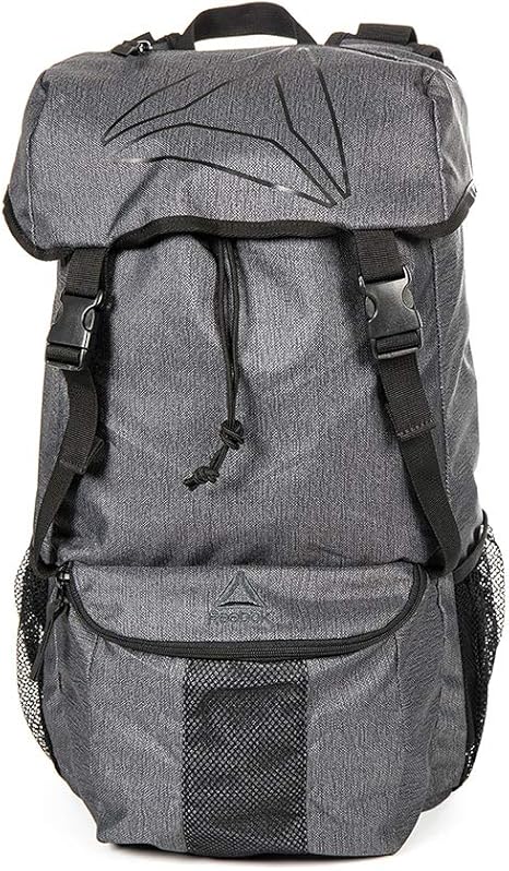 mochila reebok gris