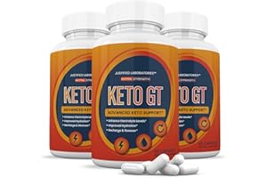 JUSTIFIED LABORATORIES (3 Pack) Keto GT Keto Pills 1275MG New & Improved Formula Contains Apple Cider Vinegar Extra Virgin Olive Oil Powder Green Tea Leaf 180 Capsules