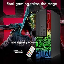 Dell Gaming OptiPlex Desktop RGB Computer PC, Intel