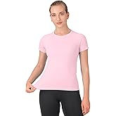 MathCat Workout Shirts for Women,Yoga Short Sleeve Workout Tops,Breathable Athletic Gym Shirt