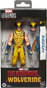 Marvel Legends Wolverine Figure 6-Inch Deadpool & Wolverine Movie Collectible