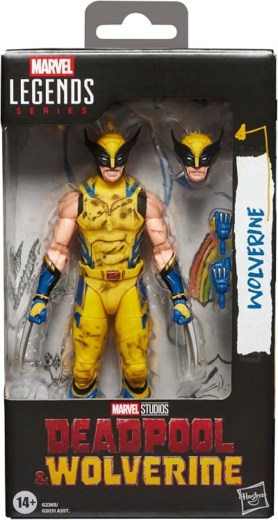 Marvel Legends Wolverine Figure 6-Inch Deadpool & Wolverine Movie Collectible