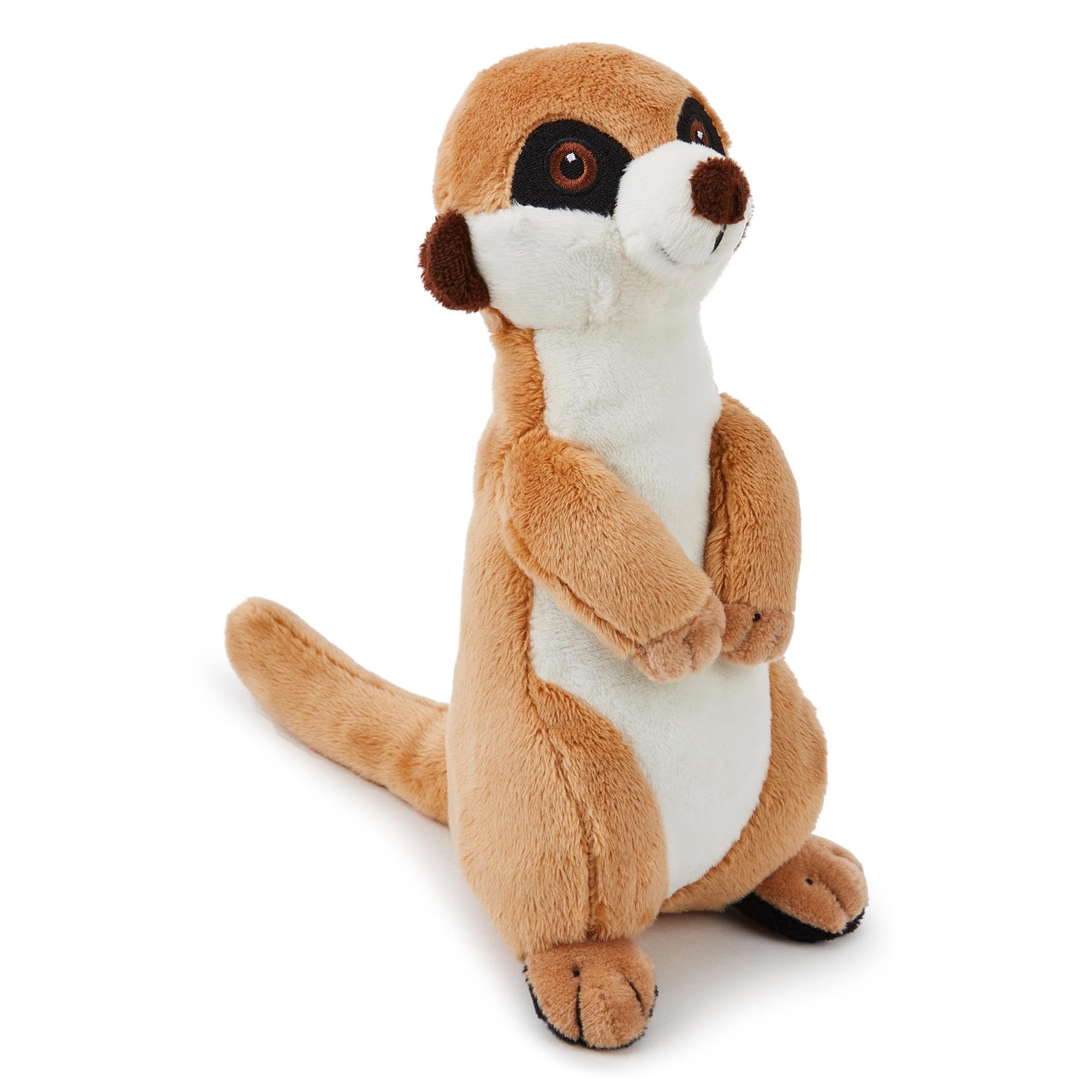 Zappi Co Meerkat 20 cm Plush Toy Realistic Soft Cuddly Animal, Detailed & Lifelike, Fun for Play & Display, Featured on TikTok (20cm Length) — image 1