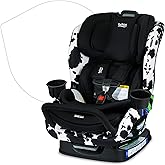 Britax Poplar S Convertible Car Seat, 2-in-1 Car Seat, Slim 17-Inch Design, ClickTight, Cowmooflage