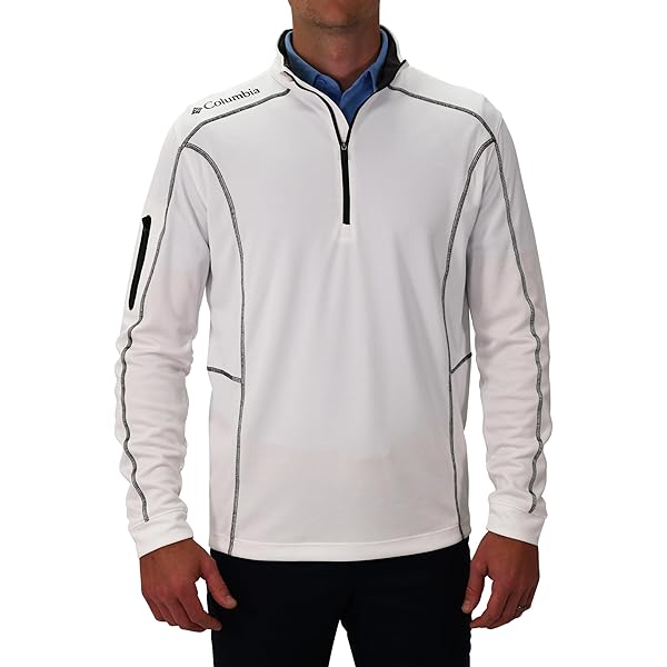 Columbia Men's OMNI WICK Shotgun 1/4 Zip Pullover Breathable Long