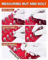 42 Nut and Bolt Thread Checker, Kinok Bolt Size and