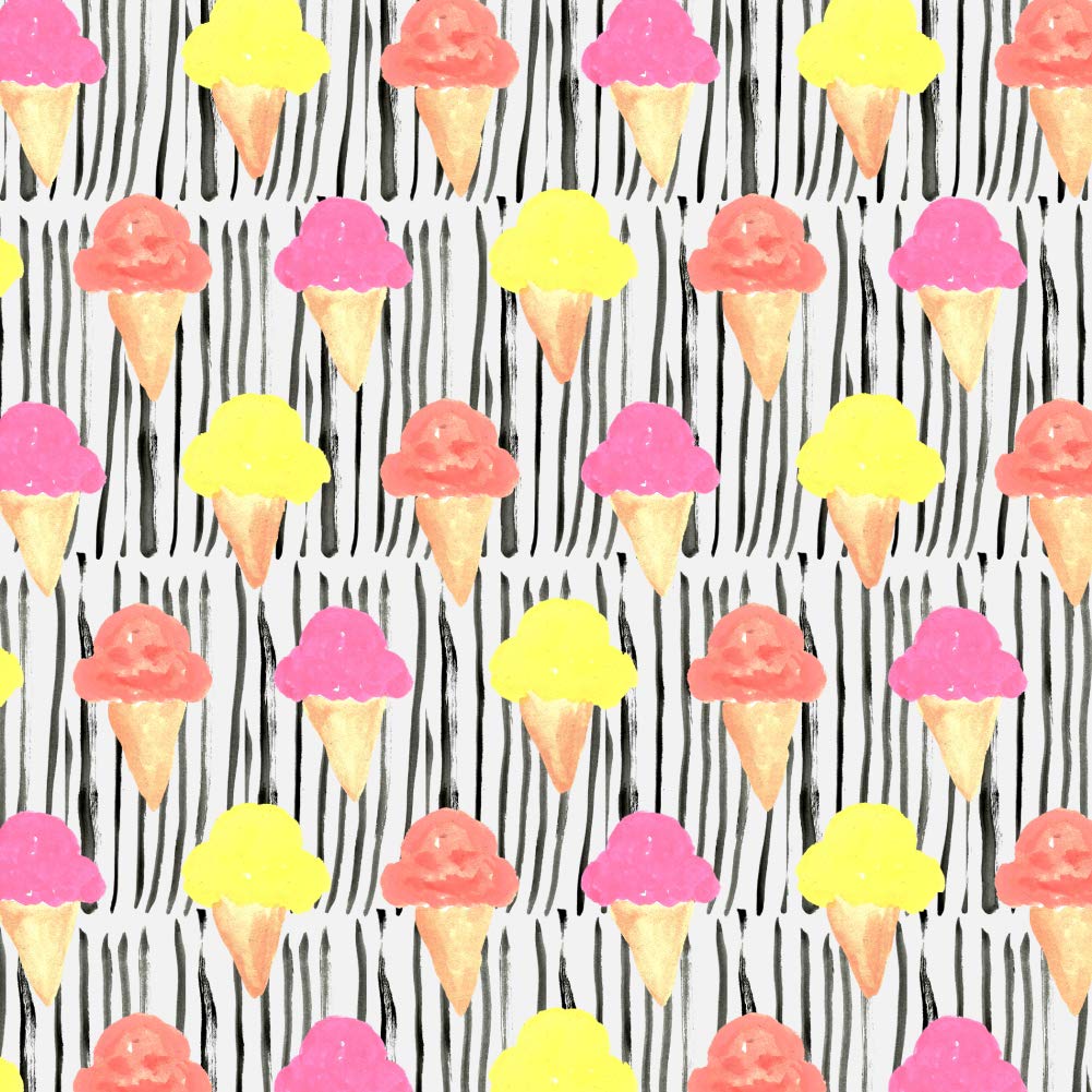 GRAPHICS & MOREIce Cream Cones Yum Gift Wrap Wrapping Paper Rolls