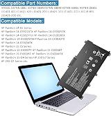 wakeach HT03XL Battery for HP Pavilion 14 15 17 CE CF CK DH DK DF MA CS DQ DA view 4