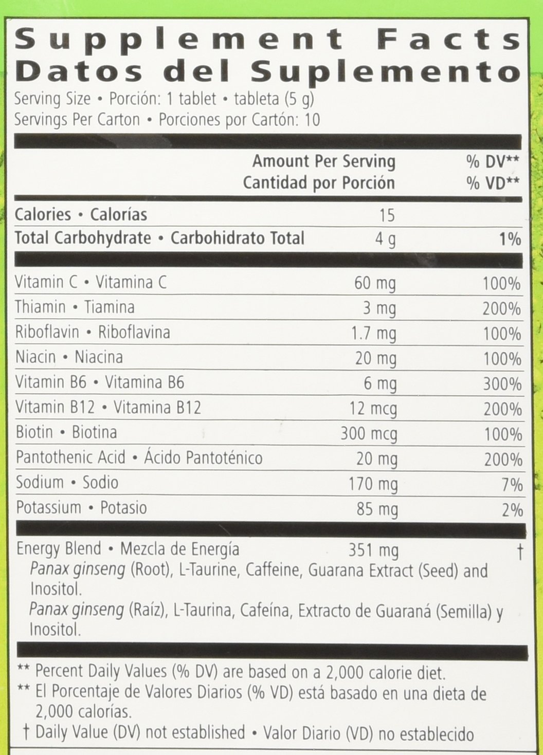 Amazon.com : Herbalife Liftoff - Tropical-Fruit Force, 10 tablets : Beauty