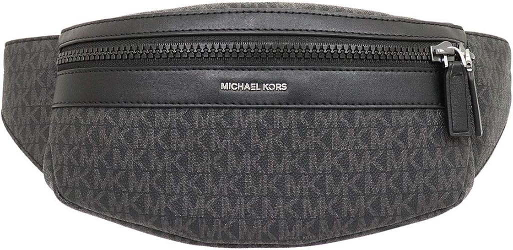 Amazon マイケルコース Michael Kors バッグ ショルダーバッグ 37s0lcoy0b ブラック クーパー シグネチャー ベルト バッグ メンズ レディース アウトレット品 ブランド 並行輸入品 Michael Kors マイケルコース ショルダー バッグ