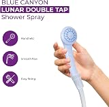 Blue Canyon Lunar Double Tap Shower Attachment for Bath Taps 1.5m White view 2
