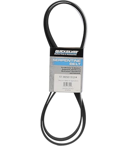 B‘z OEM MerCruiser V6 V8 Serpentine Belt Alpha Bravo 57-865615
