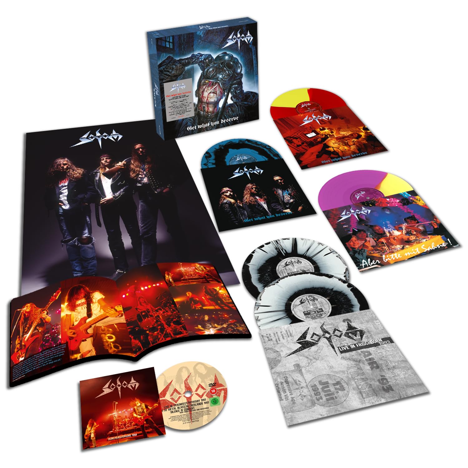 Get What You Deserve (Deluxe Boxset LP+DVD) [Vinyl LP]