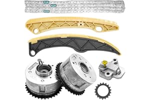 OEKITS 243212B620 Timing Chain Kit with VVT Sprocket Fits for 1.6 Kia 2012-2019 Optima Rio Soul Forte Koup Forte5 L4 for Hyundai 2012-2017 Tucson Sonata Accent 1.6L Replacement# 244312B620 243502B600