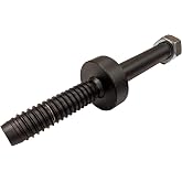 TyCa Industries Treehouse Perch Hardware - 1.25"x6" Perch - 1" Long Collar - Black - 4140 Steel - Durable, Textured Black Finish - Large