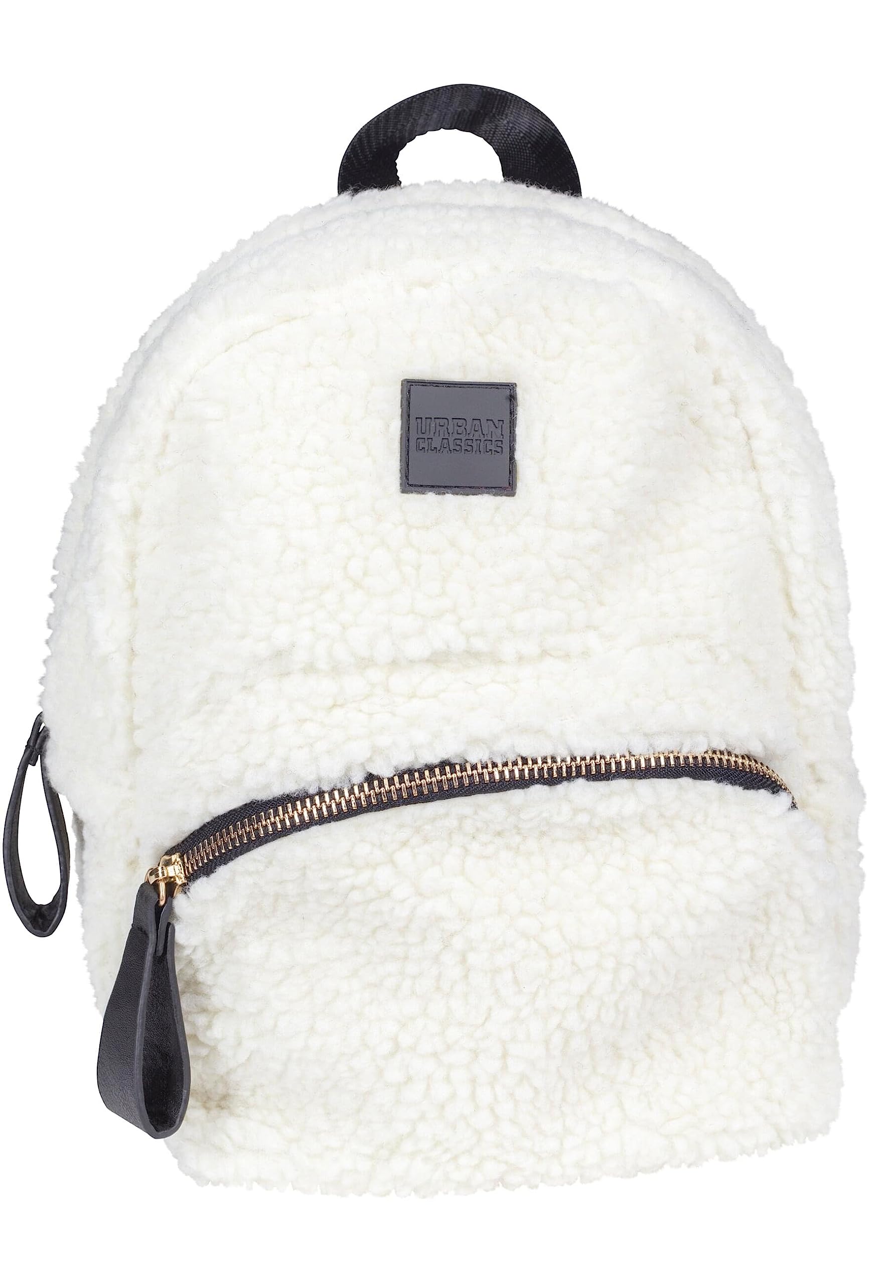 Urban Classics Sherpa Mini Backpack Messenger Bag, 25 cm, White (Offwhite)