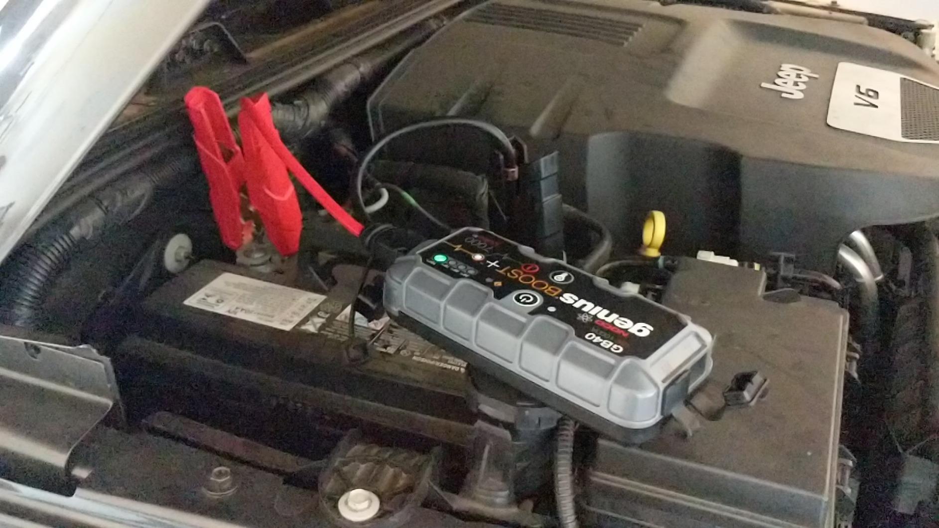 NOCO Boost GB40: 1000A UltraSafe Jump Starter – 12V Lithium Battery Booster Pack, Portable Jump Box, Power Bank & Jumper Cables - for 6.0L Gas and 3.0L Diesel Engines photo review