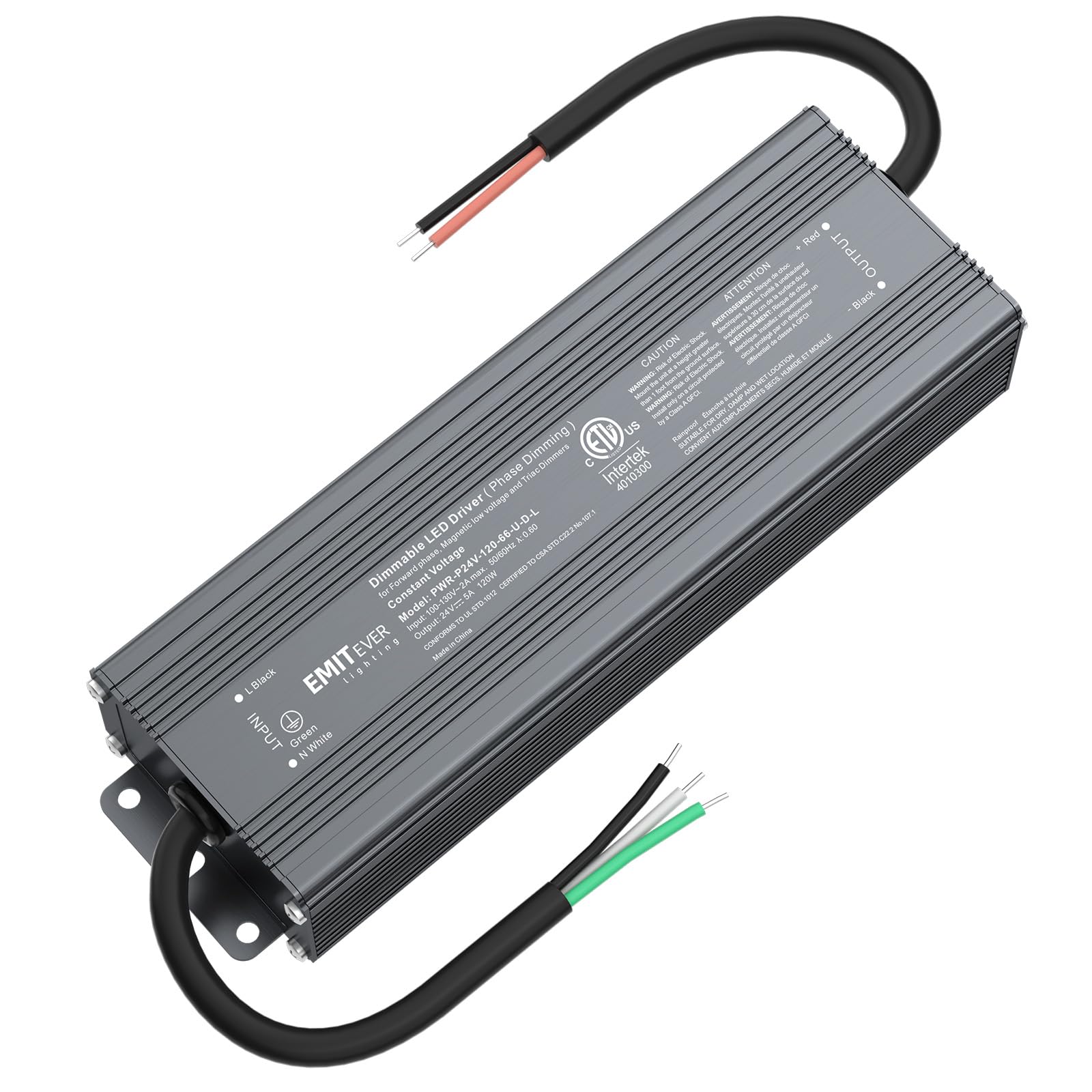 LED Dimmable Driver 120W 12V Quiet Operation Universal...