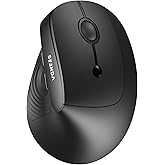 seenda Ergonomic Mouse Wireless, Bluetooth Vertical Mouse - 2.4G & Bluetooth Multi-Device Connectivity Wireless Mice for Wind