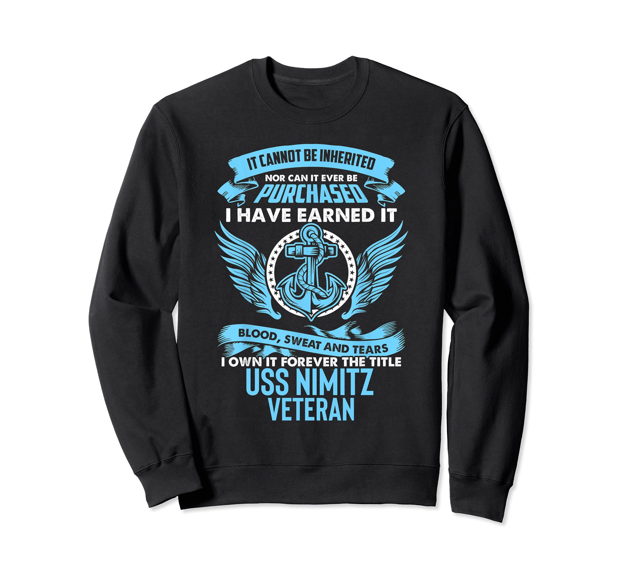 USS Nimitz CVN-68 Aircraft Carrier Sweatshirt