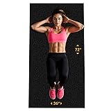 Rubber King Multi-Purpose Exercise Mat - 3' x 6' x
