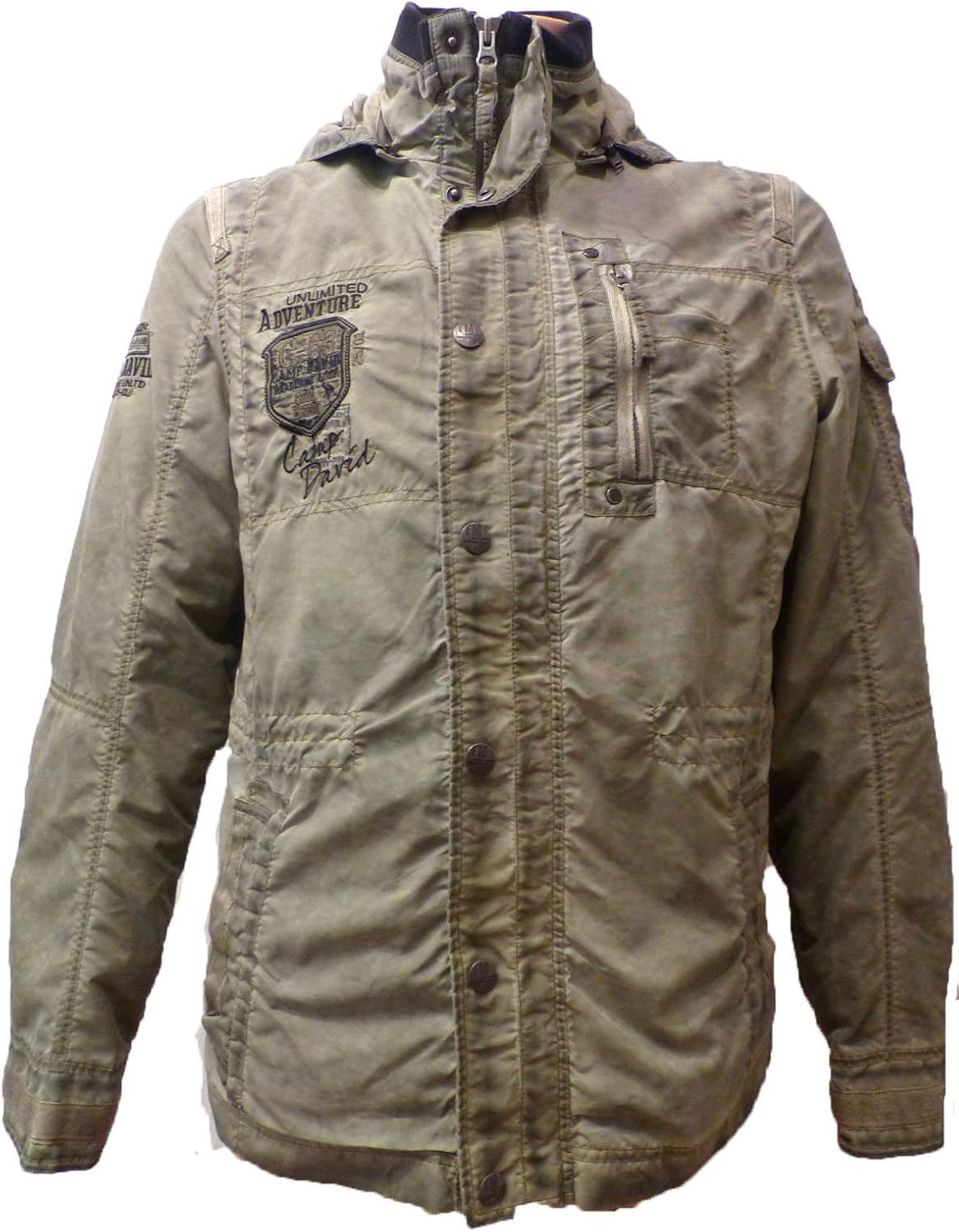 Camp David New Zealand Jackets Grey Olive CD S Amazon.de Bekleidung