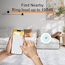 KZO Bluetooth Air Tracker Tag 1 Pack, iOS and