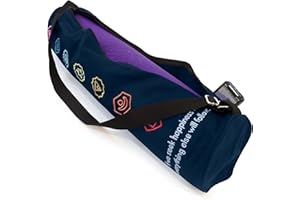 BEAN PRODUCTS Premium Cotton Yoga Mat Bag with Shoulder Strap - Durable, Breathable and Lightweight Gym Bag to Carry the Standard or Extra Large Mat Sizes - Ideal for Yoga, Pilates & Fitness Equipment