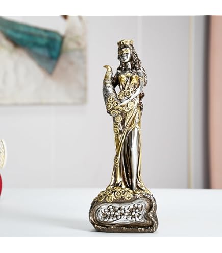 Statuina Dea Fortuna In Resina 8 Cm - Veronese Design - Collezione Mitologica - Foto 9