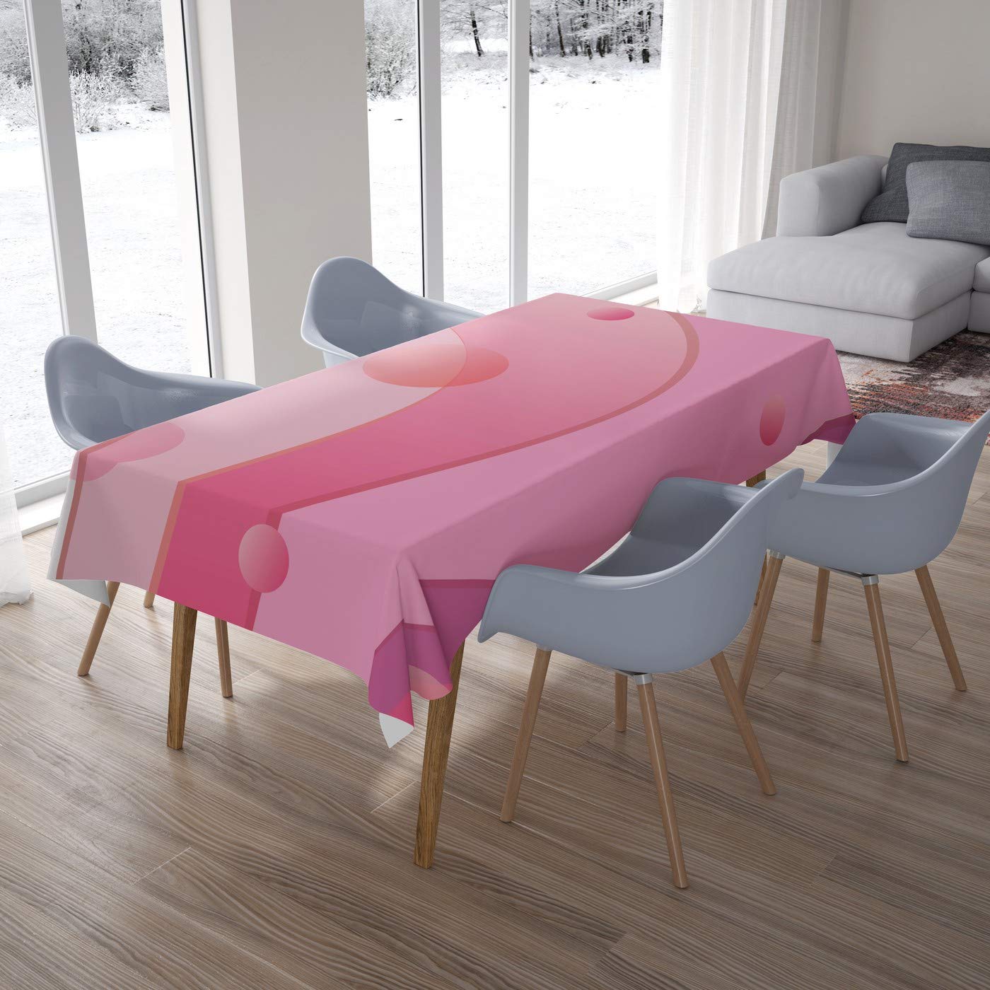 Bonamaison Kitchen Decoration, Tablecloth, 140cm x 200cm - Designed and Manufactured in Turkey